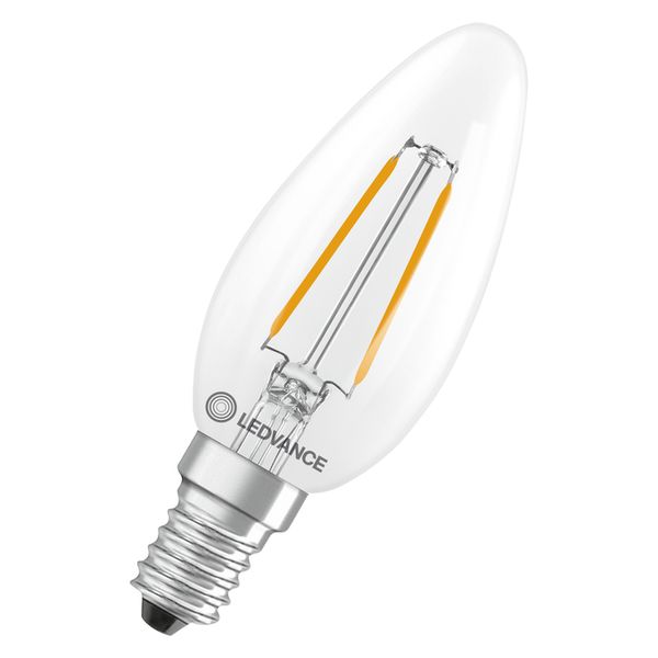 LED Classic B 25 Filament P 1.8W 827 Clear E14 image 1