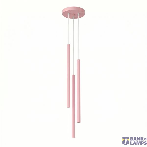 Pendant lamp PASTELO 3P pink image 2
