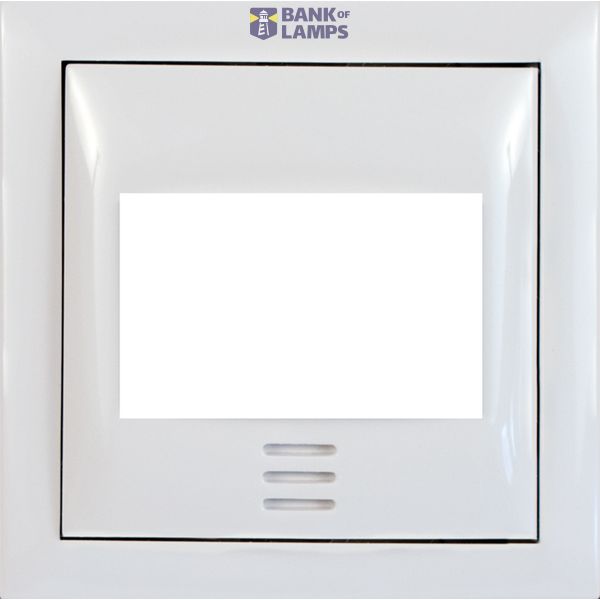 COVER PLATE F/ MULTIFUNCTION SENSOR D40 WHITE image 1