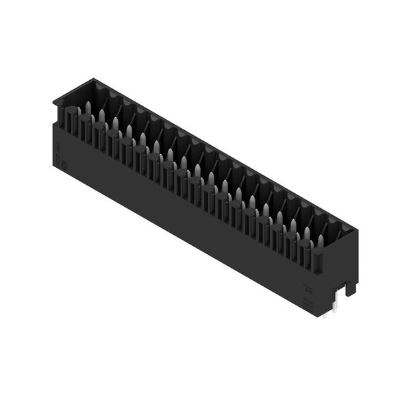 PCB plug-in connector, male header, closed side, THT solder connection, 3.50 mm, Number of poles: 38, 180°, Solder pin length (l): 3.5 mm, tinned, black, Box image 2