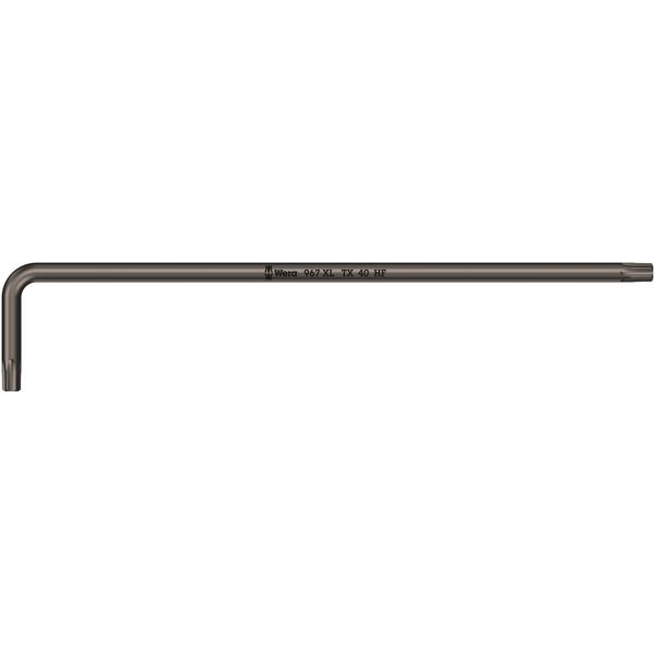 967 XL HF TORX Stiftsleutel met vasthoudfunctie, lang, TX 40 x 224 mm image 1