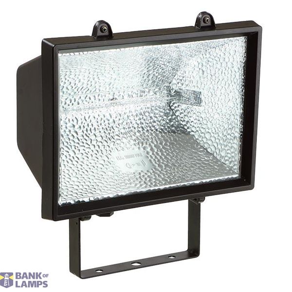 Schwabe Halogen lamp black 1000W IP54 without cord image 1