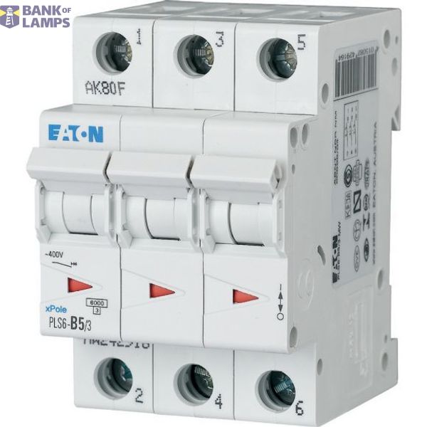 PLS6-C5/3-MW Eaton Moeller series xPole - PLS6/M MCB image 1