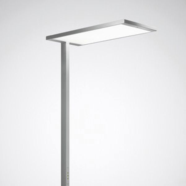 Free-standing luminaires Luceos S Prisms Silver 107W 15300lm Wide reduced glare UGR19 (W19) IK02 3 SDCM image 1
