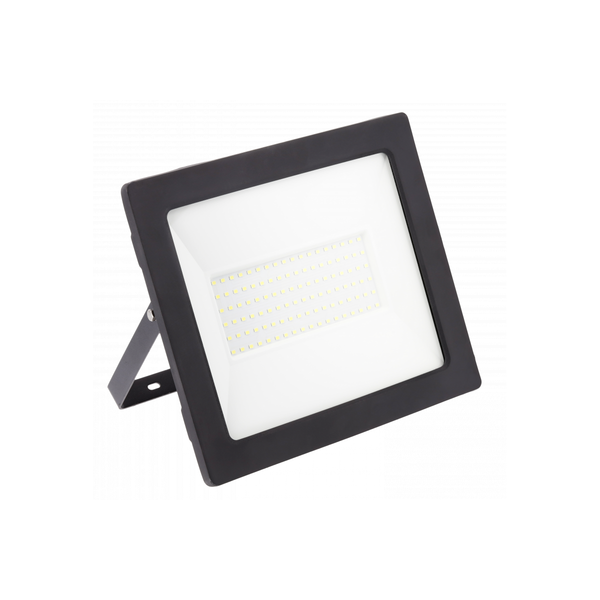 G-TECH LED Floodlight, 100 W, 8000 lm, 6400K, AC220-240V, IP65, 120°, black image 1