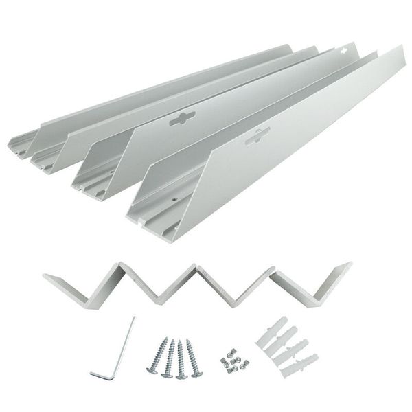 Mounting frame (P-0606), silver image 1
