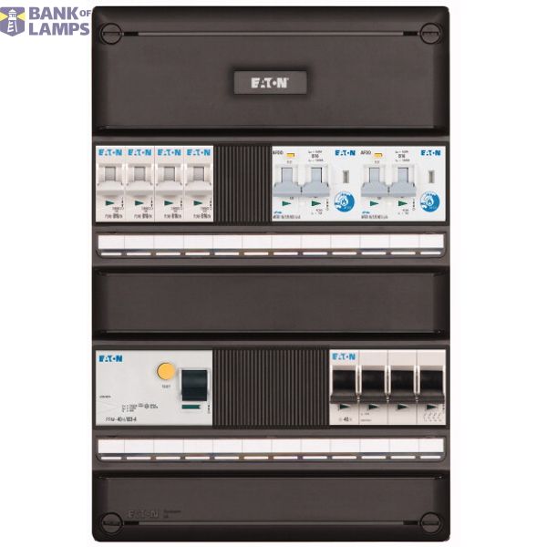 Systeem 55 consumer unit, 3-phase, 2x AFDD image 1