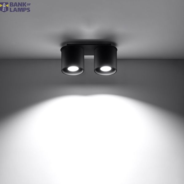 SPOT ORBIS 2 BLACK GU10 2X40W IP20 image 5