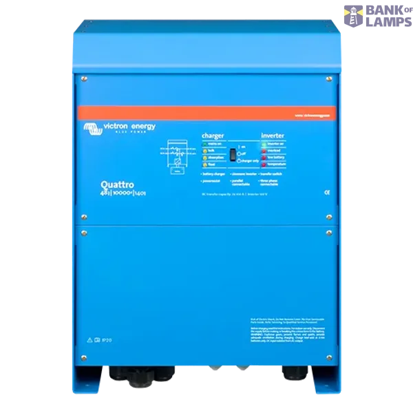 Victron Energy Power Inverter / Charger Quattro 12/5000/220-100/100 120V (UL 458) image 1