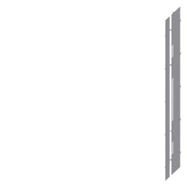partition D: 600 mm, cutout busbar: front image 1