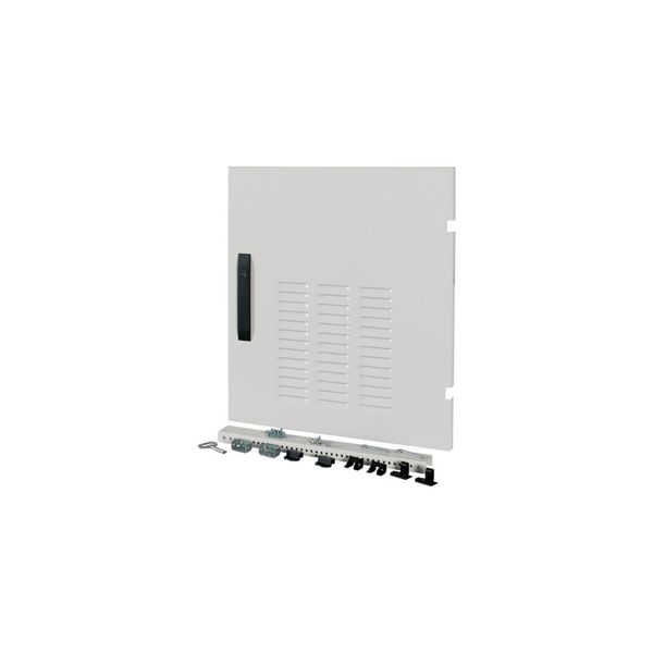 XSDMRV40606 Device area door, ventilated, IP42, right, HxW=600x600mm, grey image 3