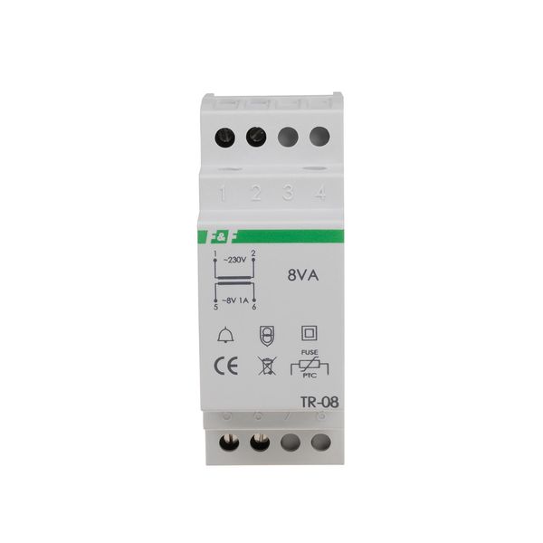 mains transformer TR-08 power supply 230V AC 8V 1A image 2