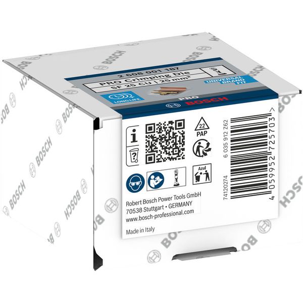 Crimping Dies SF25 CU image 2