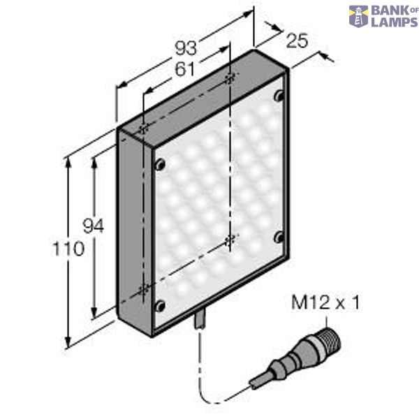 Vision System Area Light   LEDBA80X80QPMA image 1