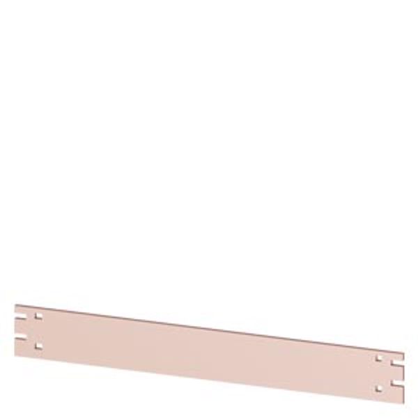busbar L1-3 100x10 mm, W: 800 mm image 1