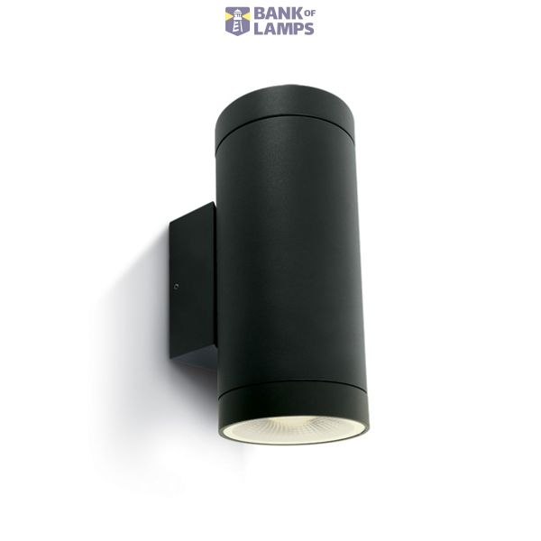BLACK WALL 2xPAR30 20W E27 IP65 image 1