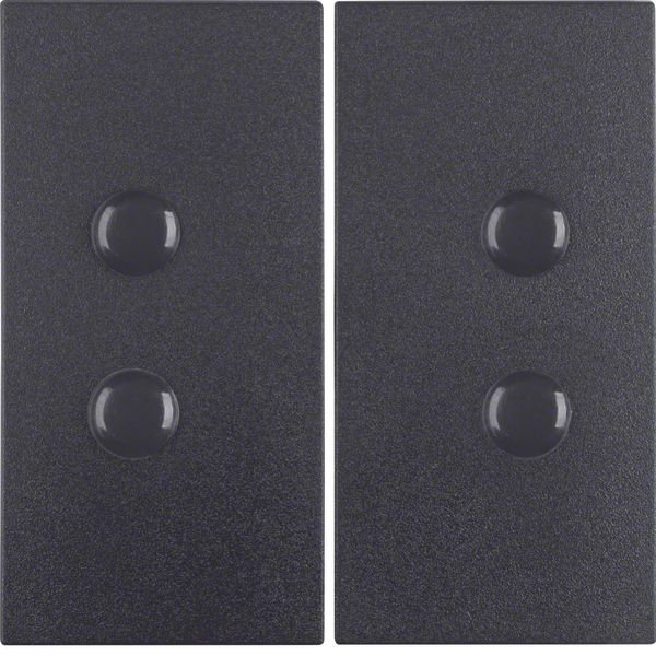 Rocker 2gang, B.3/B.7, ant., matt image 1