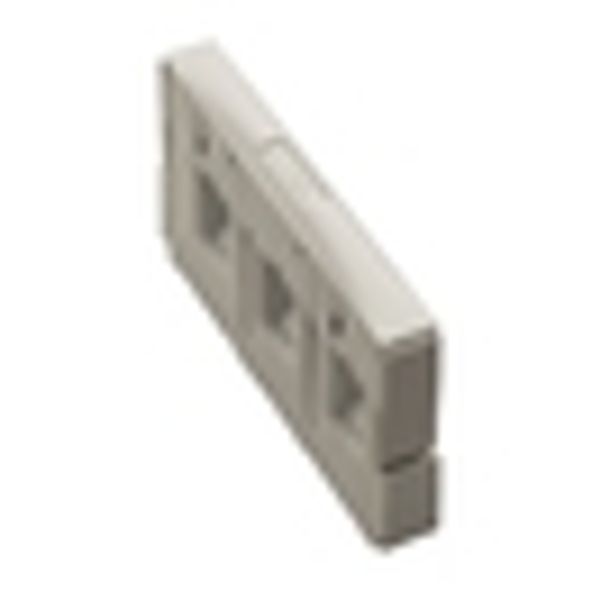 Busbar support 3-pole, no end cover 1600A (The price is shown without markup on metals. Request a quote for accurate information) image 3