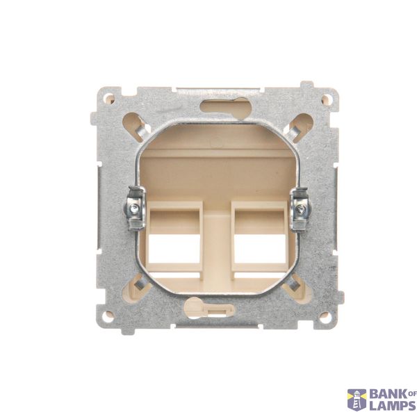 Touch panel 3 modules, Modul 1: 2 vertical touch fields, Module 2: 1 touch field, Module 3: 2 vertical touch fields, Fixing: horizontal, White pearl image 1