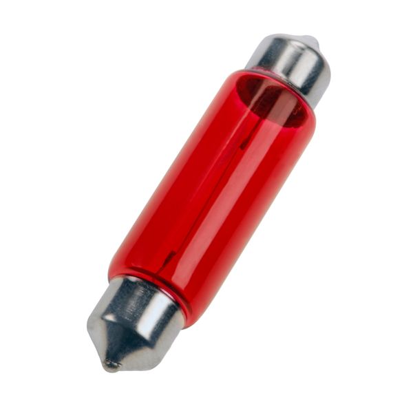 S8.5 Festoon 11X44 24V 5W Red image 1