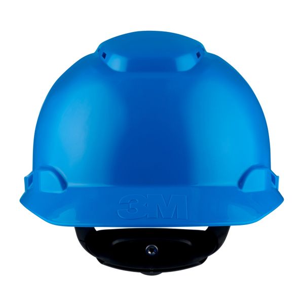 3M™ Hard Hat, Ratchet, Ventilated, Plastic Sweatband, Blue, H700N-BB image 5