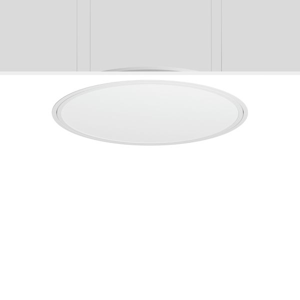 TRIONA round, 80 W, 8000 lm, 830, white, DALI Recessed ceiling luminai image 2