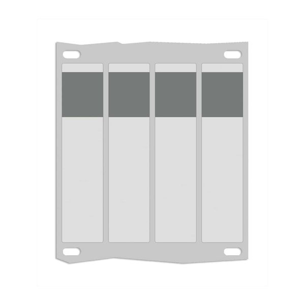 Adhesive cable-marking label 25x15mm, vinyl, white color for Smartroll Plus image 1