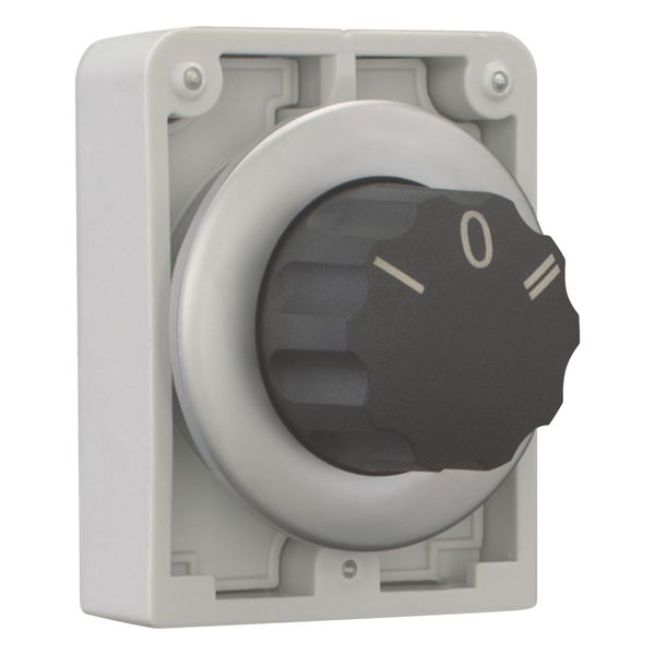 M30C-FW3 Changeover switch, RMQ-Titan, With rotary head, momentary, 3 positions, inscribed, Metal bezel image 11