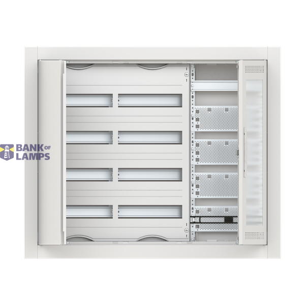 LFDW/A.2.63.1-84 | Cover 2-fold icon bulb/blinds | CARAT, AXCENT, FUTURE |84 STUDY WHITE image 1