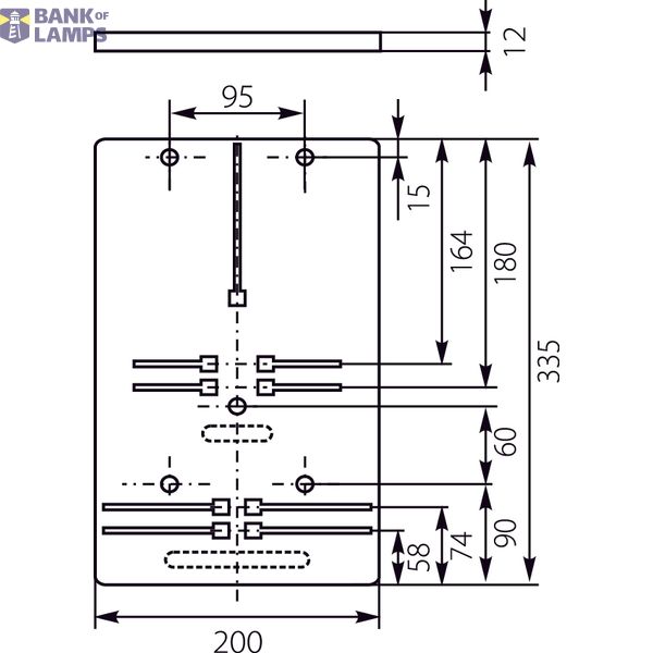 Meter board T-U 1F/3F-b/z-12 FR image 2