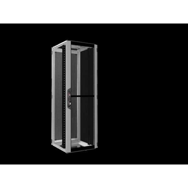 VX IT, vented, 19" mounting angles standard, RAL7035, WHD 800x2200x800mm, 47U image 1