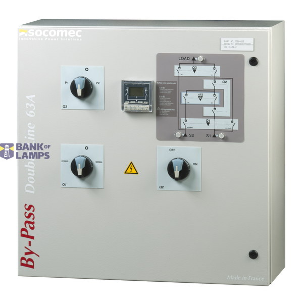 Automatic transfer switch ATyS p 4P 160A in steel enclosure Double Lin image 2