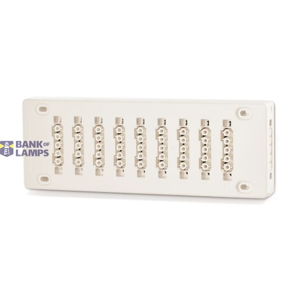 Distribution box 5 pole white (1,2,E,N,3) image 1