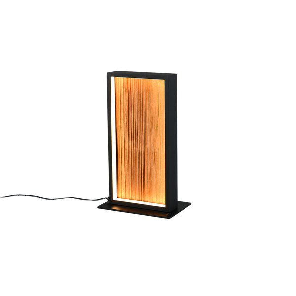 Kalea LED table lamp wood image 1