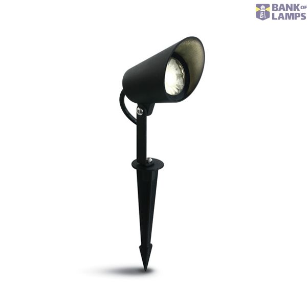 BLACK 8W WW IP65 SPIKE 24V DC DIMMABLE image 1