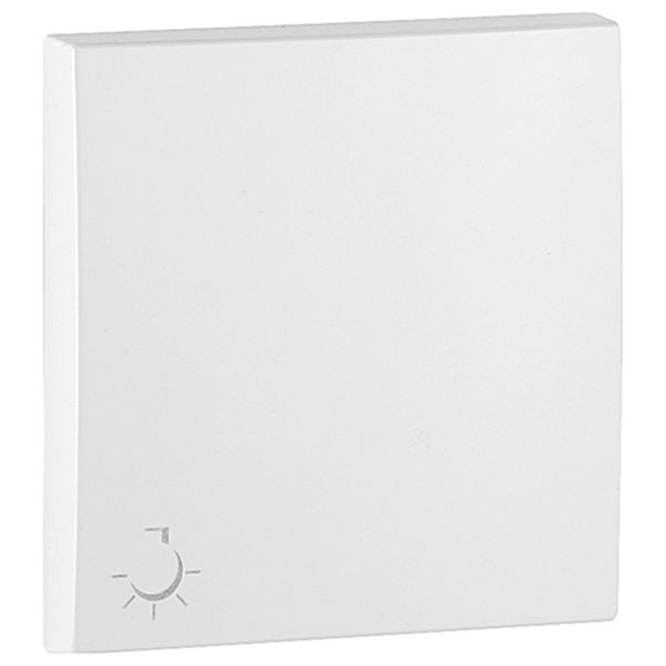 ROCKER F/SWITCHES W/LAMP SYMBOL WHITE image 2