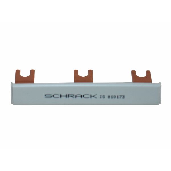CU Busbar, 3x for TN-C network, grey, for B/C Arrester (The price is shown without markup on metals. Request a quote for accurate information) image 1