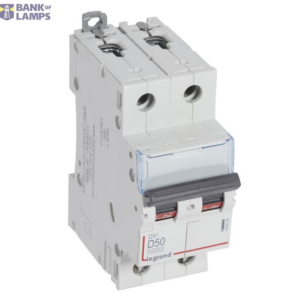 MCB - DX³ 10000 - 16 kA - 2P - 230/400 V~ - 50 A - D curve image 2