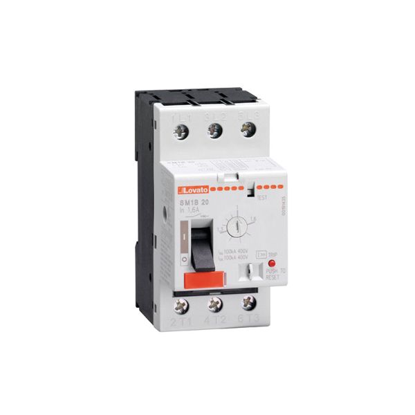Motor protection circuit breaker, IEC breaking capacity Icu 100kA at 400V, 6.3...10A image 1