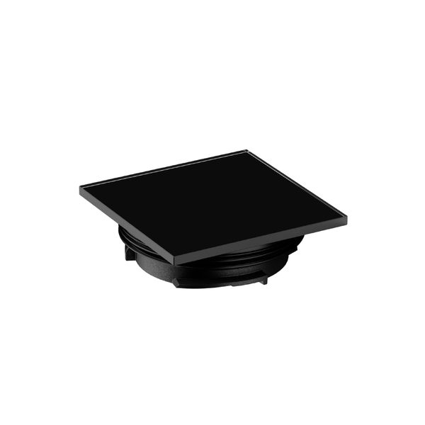 Cover plate, diffuser L 100 B 100 H 31 colour: black image 2