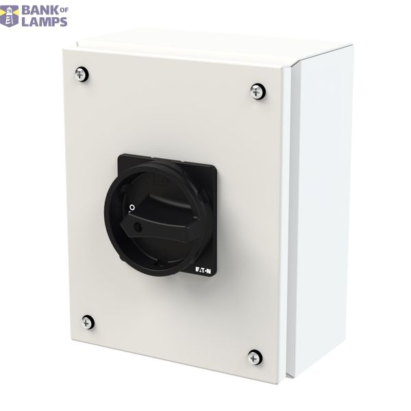 P3 Main switch, 80 A,Surface mounting, 3 pole, Form SE, Black, Door co image 7