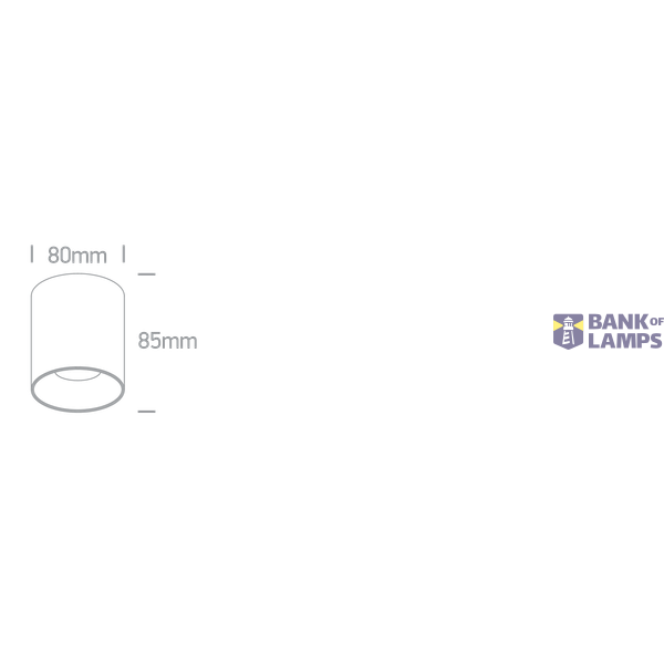 BLACK 10W CCTV IP20 230V image 2
