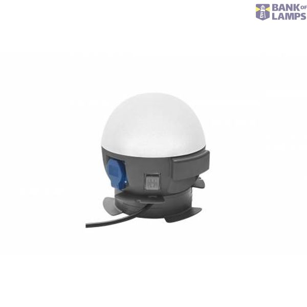 FUTURE BALL 20W 230V grey with schucko plug and switch image 2
