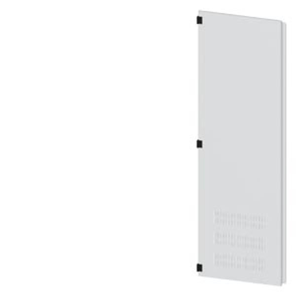 SIVACON, door half, left, with ventilation openings, IP40, H: 2000 mm, W: 600 mm image 1