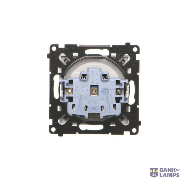 Digital thermostat with outer temperature sesnor, Bronze matt, metalic image 1
