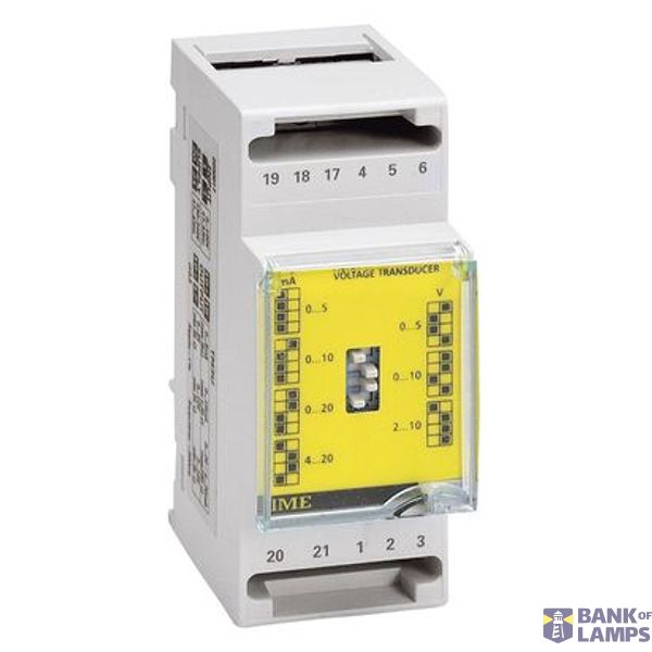 U4e Theme - True RMS AC Voltage Transducer - Format: 2 DIN Modules - Input: 110V image 1