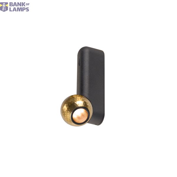 DYSKO,WCL, blitch, single, PHASE, 2700K, 6.7W, 36ø, bl/gold image 1