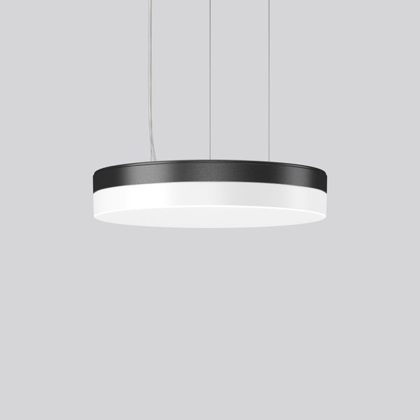 FLAT SLIM round, 25...41 W, 2450...4000 lm, 830, 840, anthracite, DALI image 1