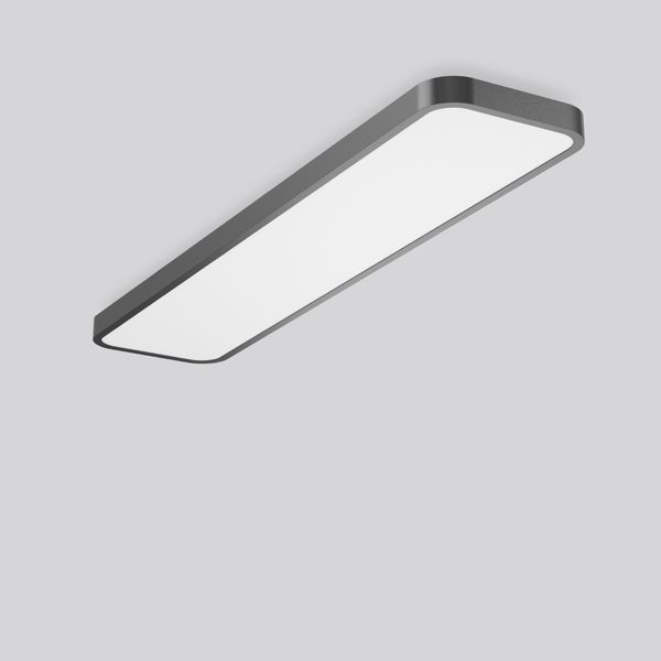 TRIONA rectangle, 144 W, 17300 lm, 830, anthracite, DALI Ceiling and w image 1