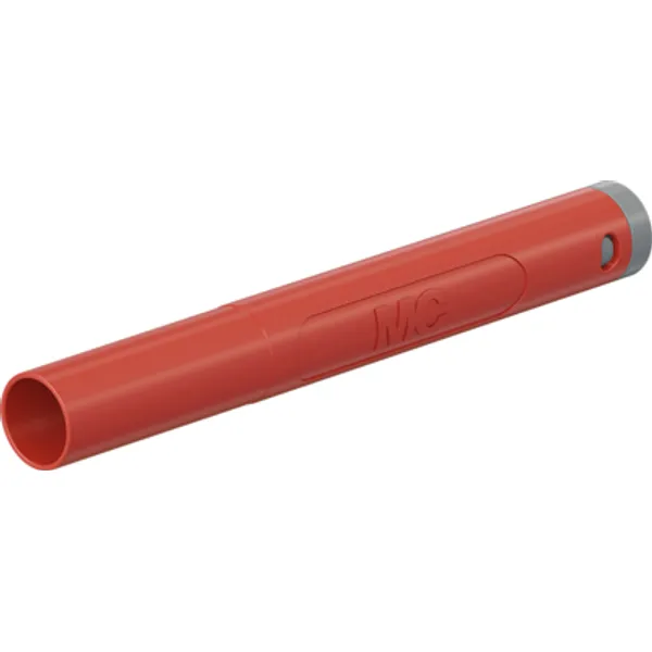 4 mm plug, solder connection, 2.5 mm², CAT II/CAT III, red, 66.2040-22 image 1